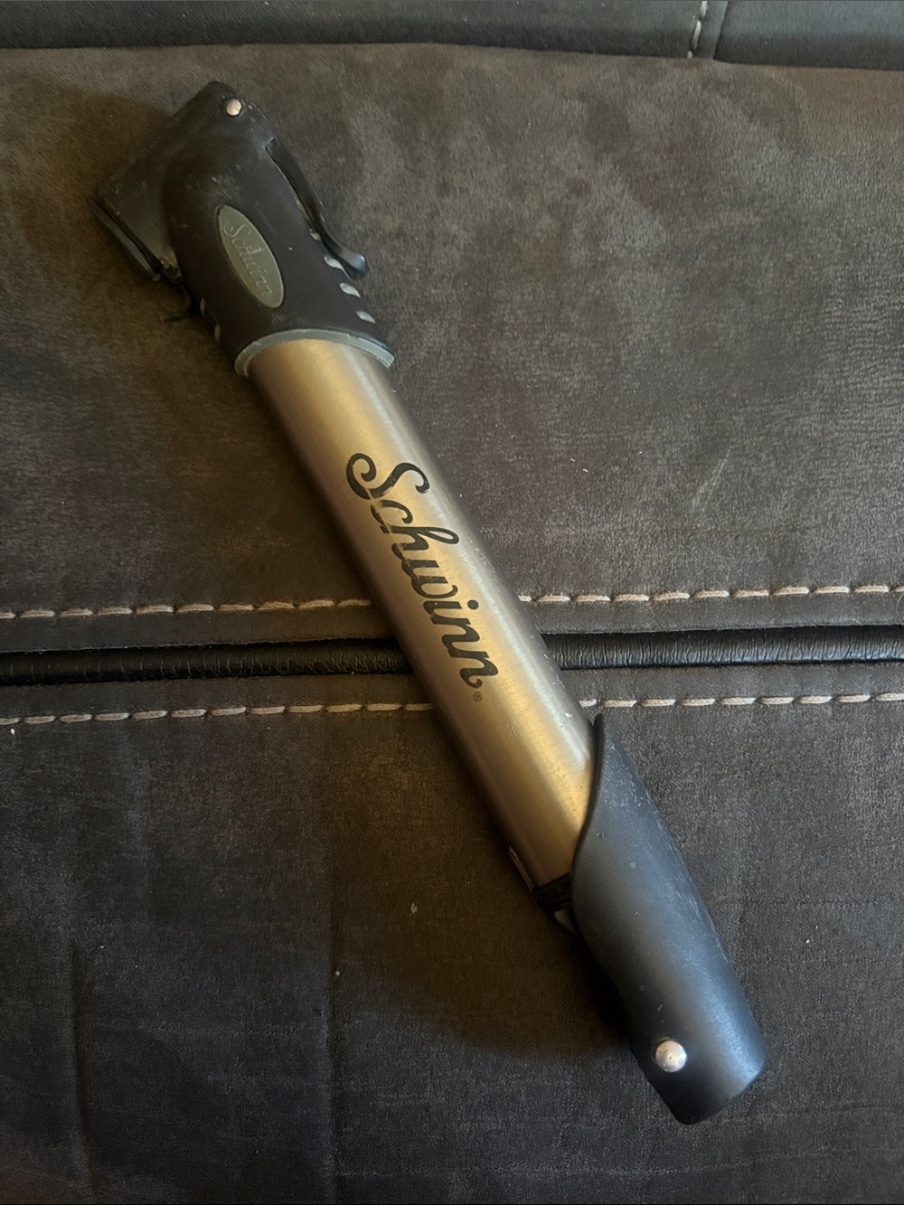 🔥5 FOR $25🔥 Schwinn Silver and Black Mini Bike Pump